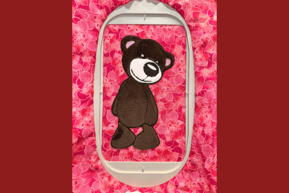 Bear Applique-Machine Embroidery Pattern Review