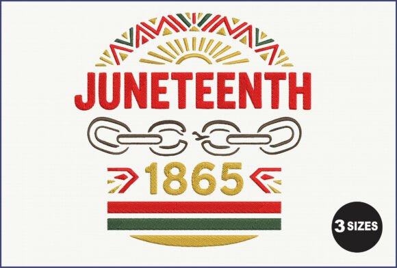 Juneteenth Embroidery Design Review