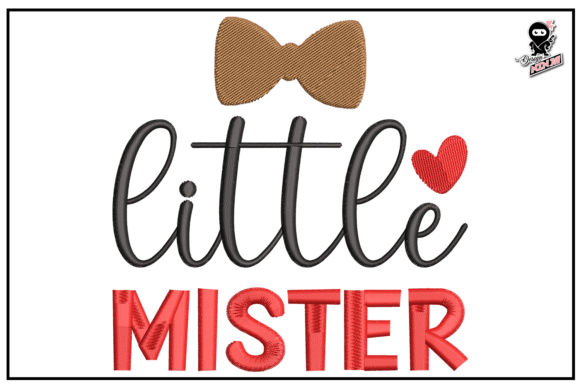 Little Mister, Baby Boy Embroidery Review